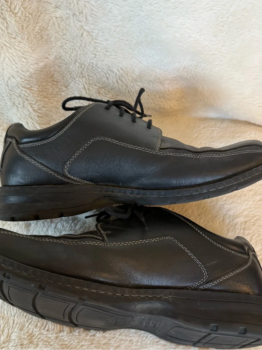 Dockers leather uppers